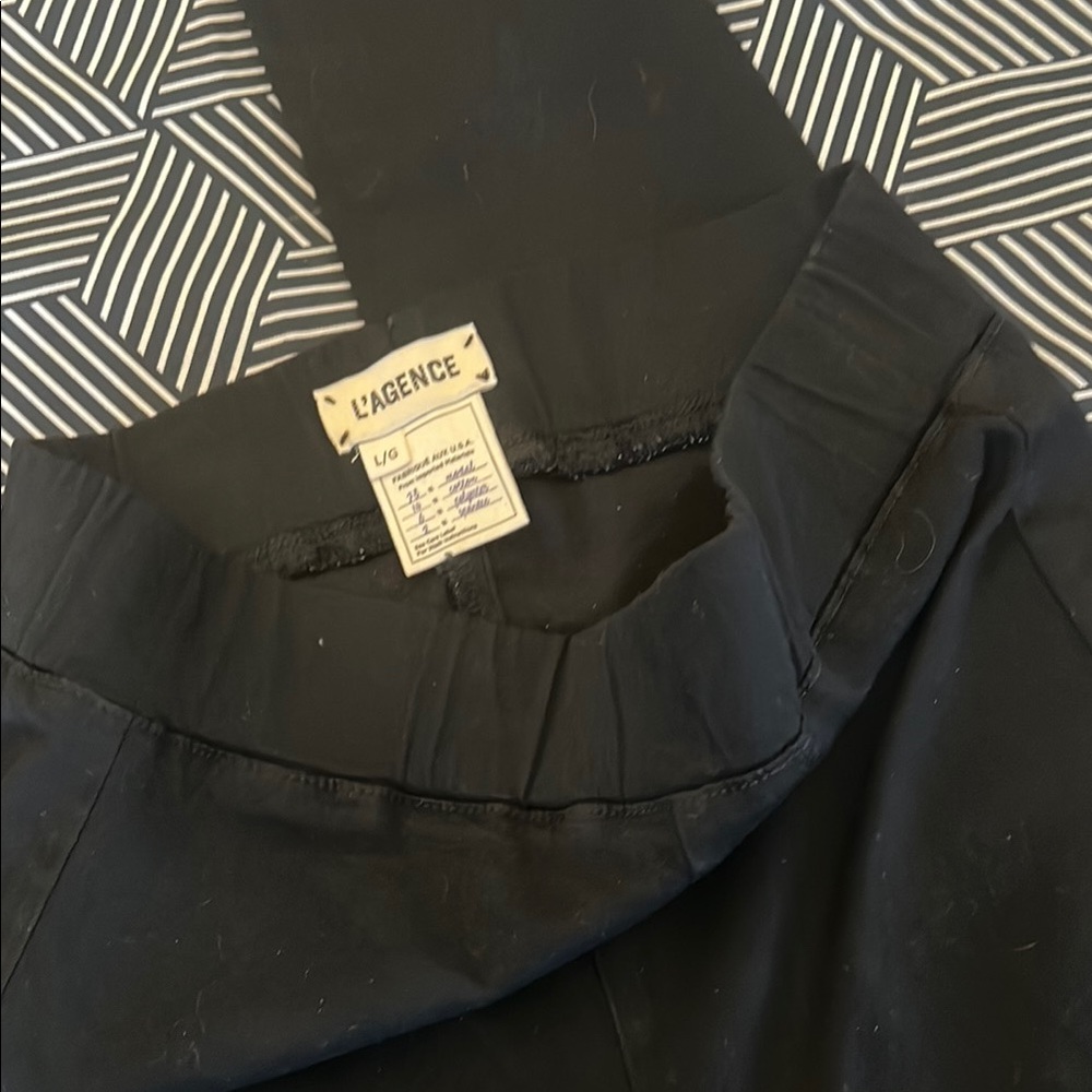 L'AGENCE Black Pants - stretch!